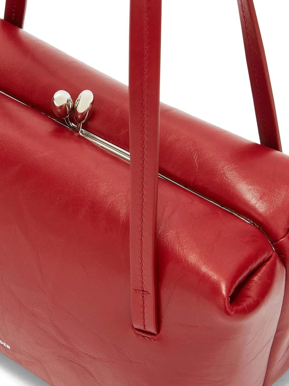 Jil Sander Goji Pillow Leather Shoulder Bag — Same as shown — Size One Size — Detail View