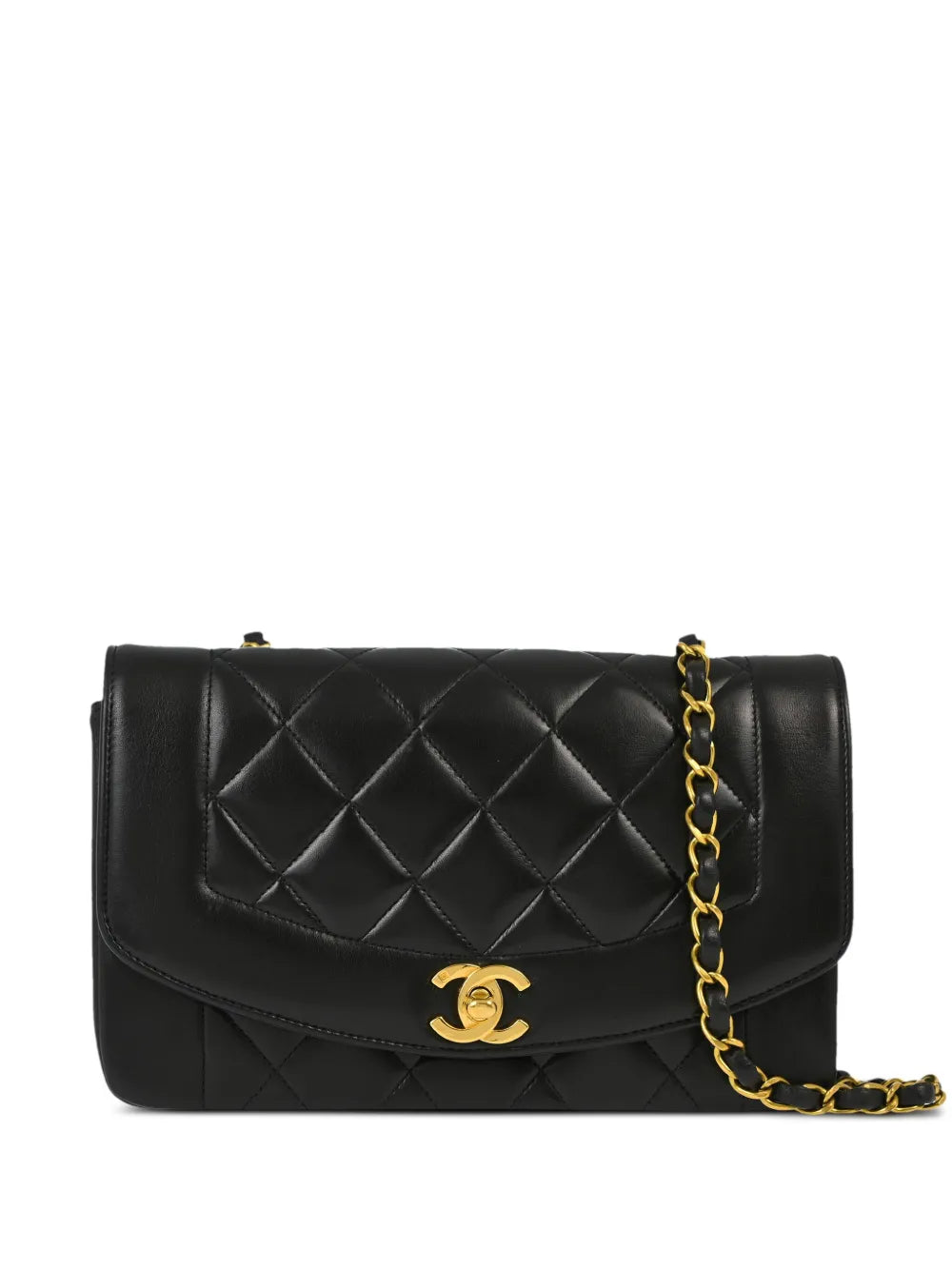 Chanel Pre Owned 1995 Small Diana Shoulder Bag — Same as shown — Size One Size — Front View