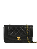 Chanel Pre Owned 1995 Small Diana Shoulder Bag — Same as shown — Size One Size — Front View
