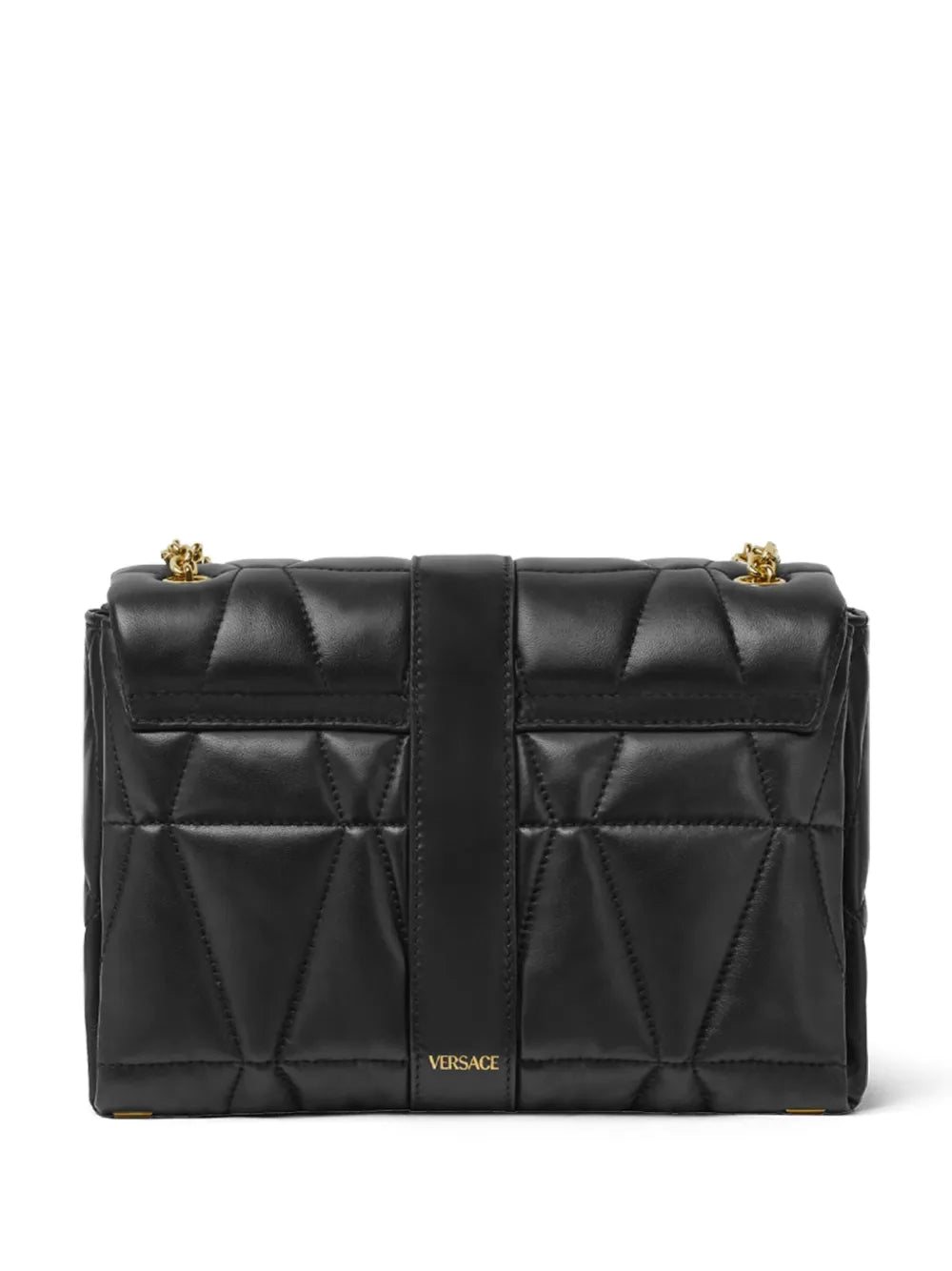 Versace Kleio Quilted Shoulder Bag — Same as shown — Size One Size — Back View
