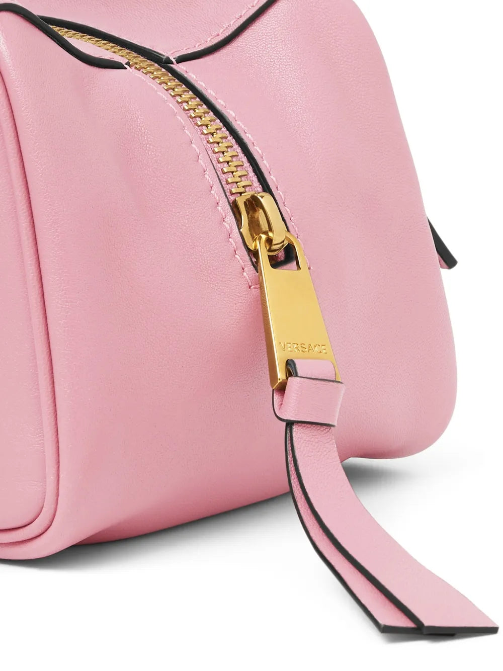 Versace Tag Bowling Shoulder Bag — Same as shown — Size One Size — Detail View