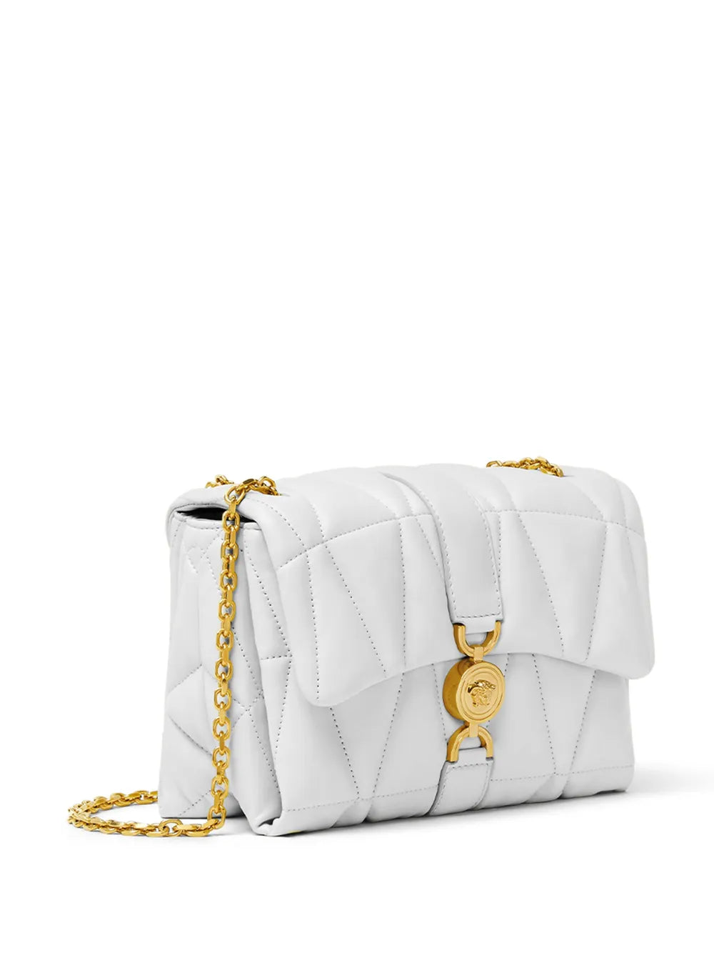 Versace Kleio Quilted Shoulder Bag — Same as shown — Size One Size — Detail View