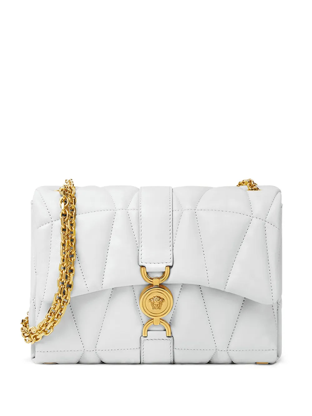 Versace Kleio Quilted Shoulder Bag — Same as shown — Size One Size — Front View