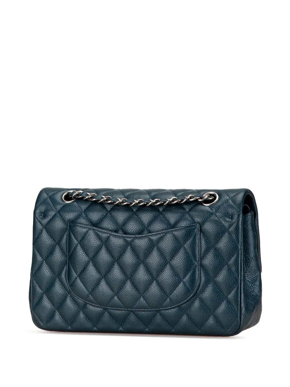 Chanel Pre Owned 2014 2015 Medium Classic Caviar Double Flap Shoulder Bag — Same as shown — Size One Size — Side View