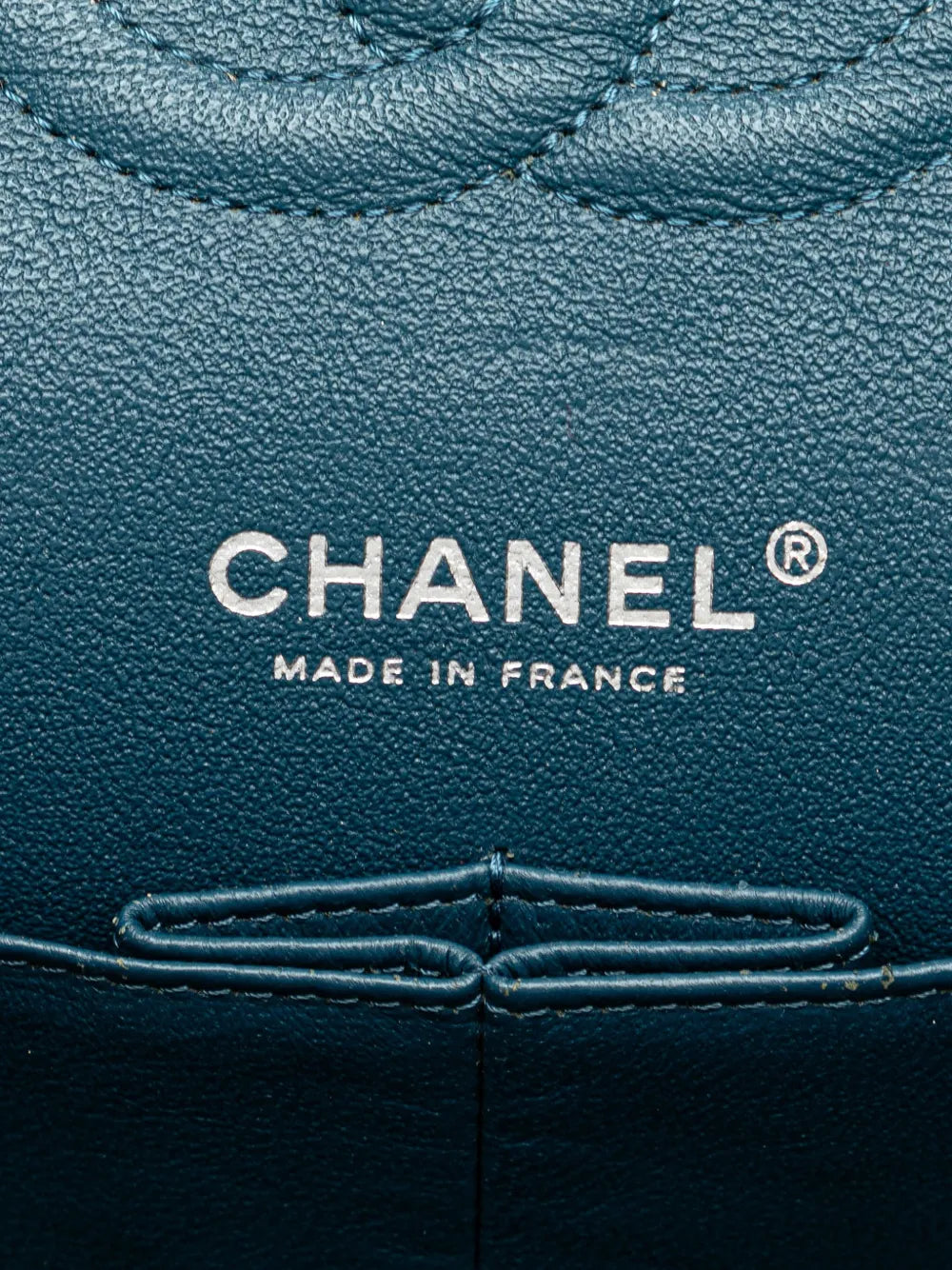 Chanel Pre Owned 2014 2015 Medium Classic Caviar Double Flap Shoulder Bag — Same as shown — Size One Size — Detail View