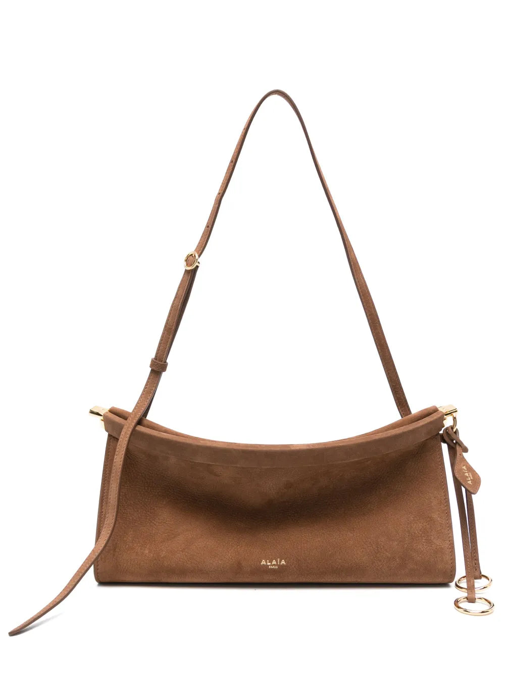 Alaia Medium Le Click Shoulder Bag — Same as shown — Size One Size — Front View