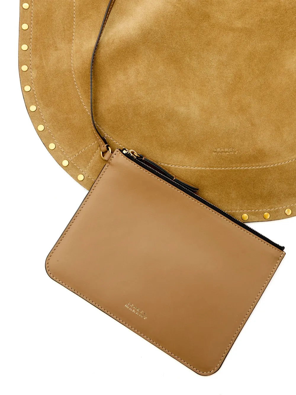 Isabel Marant Oskan Soft Shoulder Bag — Same as shown — Size One Size — Top View