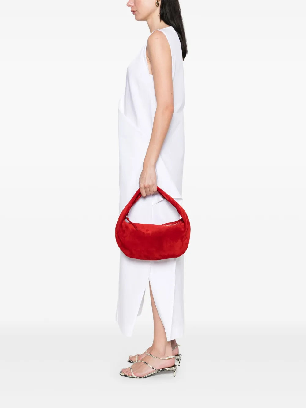 Khaite Medium Olivia Shoulder Bag — Same as shown — Size One Size — Side View