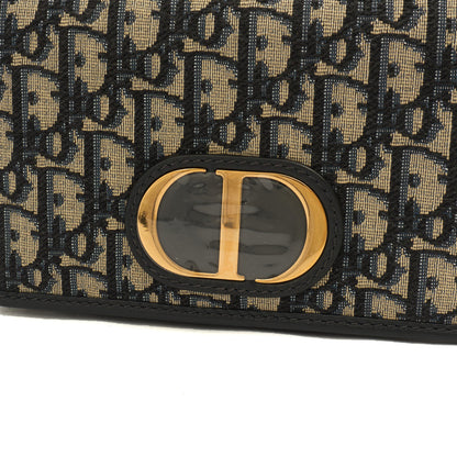 Christian Dior Cross Body 2-in-1 30 Montaigne Pouch in Blue, Dior Oblique Embroidery — Alternate View 13