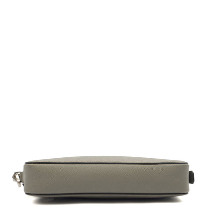 Prada Clutch Brique - Small in Grey, Calfskin — Alternate View 10