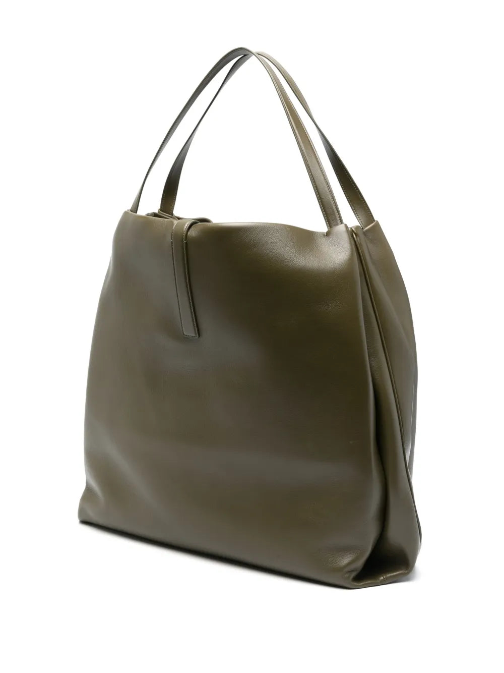 Ferragamo Leather Shoulder Bag — Same as shown — Size One Size — Back View