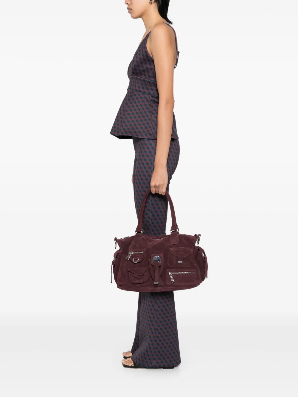 Cynthia Rowley Cargo Pocket Shoulder Bag — Same as shown — Size One Size — Side View