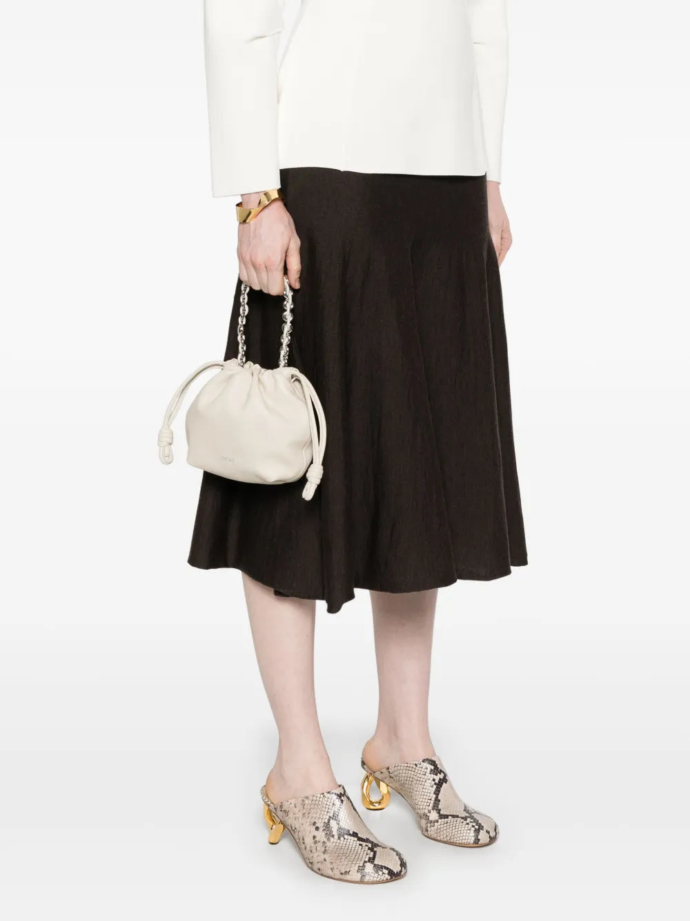 Loewe Mini Flamenco Shoulder Bag — Same as shown — Size One Size — Side View
