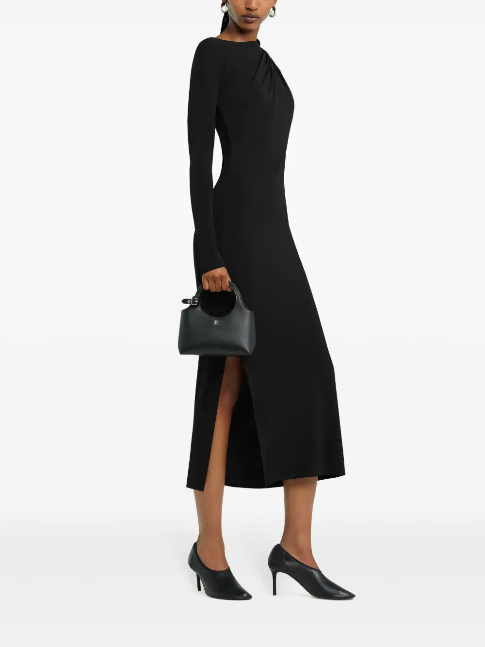 Courreges Holy Day Two Way Handbag — Same as shown — Size One Size — Side View
