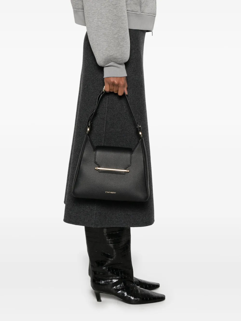 Strathberry Multrees Hobo Shoulder Bag — Same as shown — Size One Size — Side View