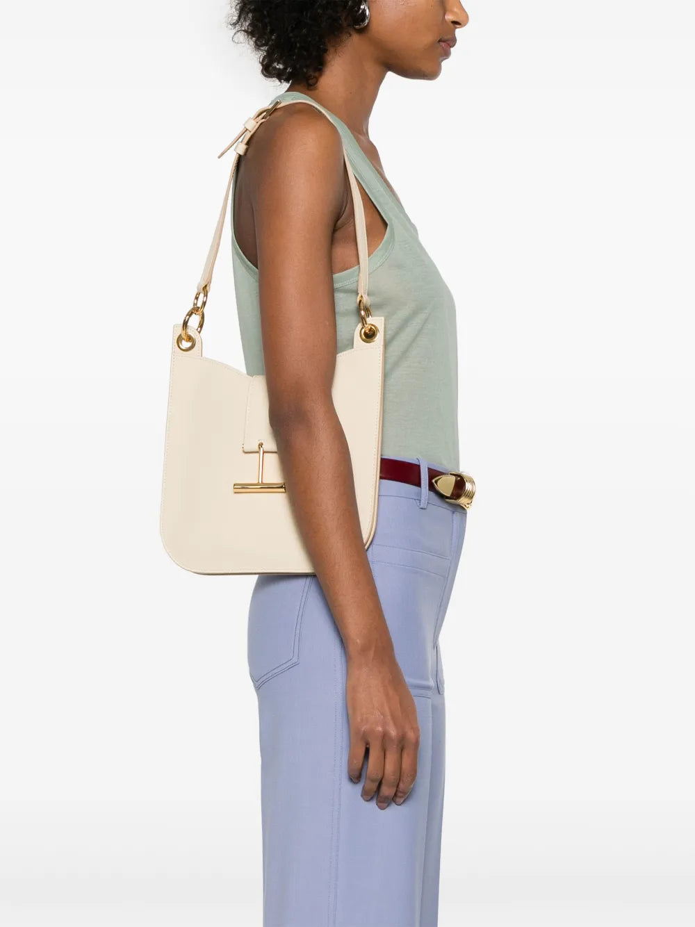 Tom Ford Small Tara Shoulder Bag — Same as shown — Size One Size — Side View