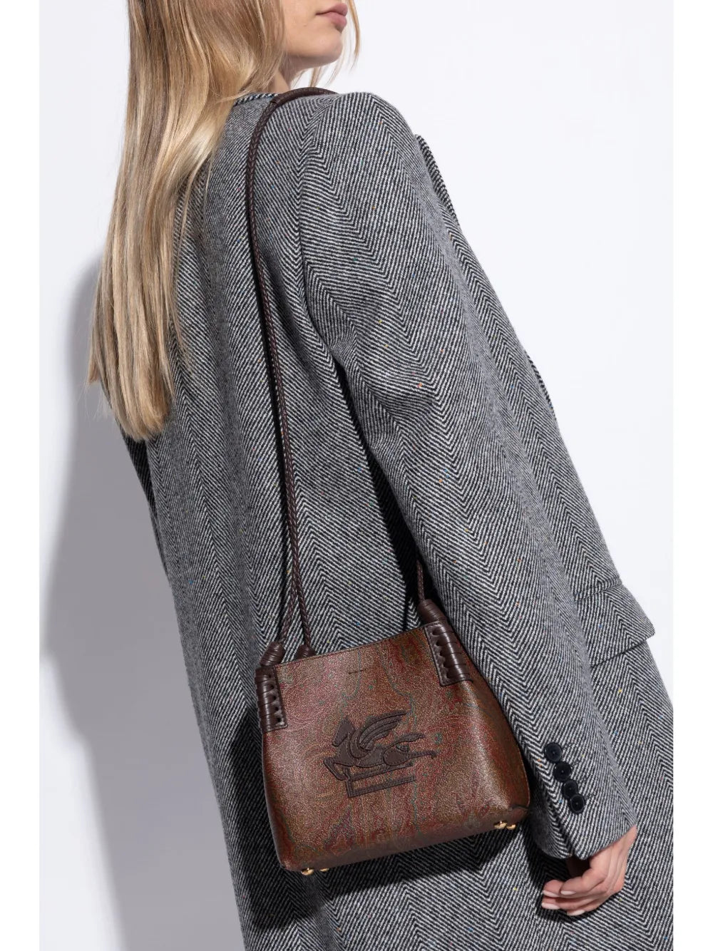 Etro Small Paisley Libra Tote Bag — Same as shown — Size One Size — Side View