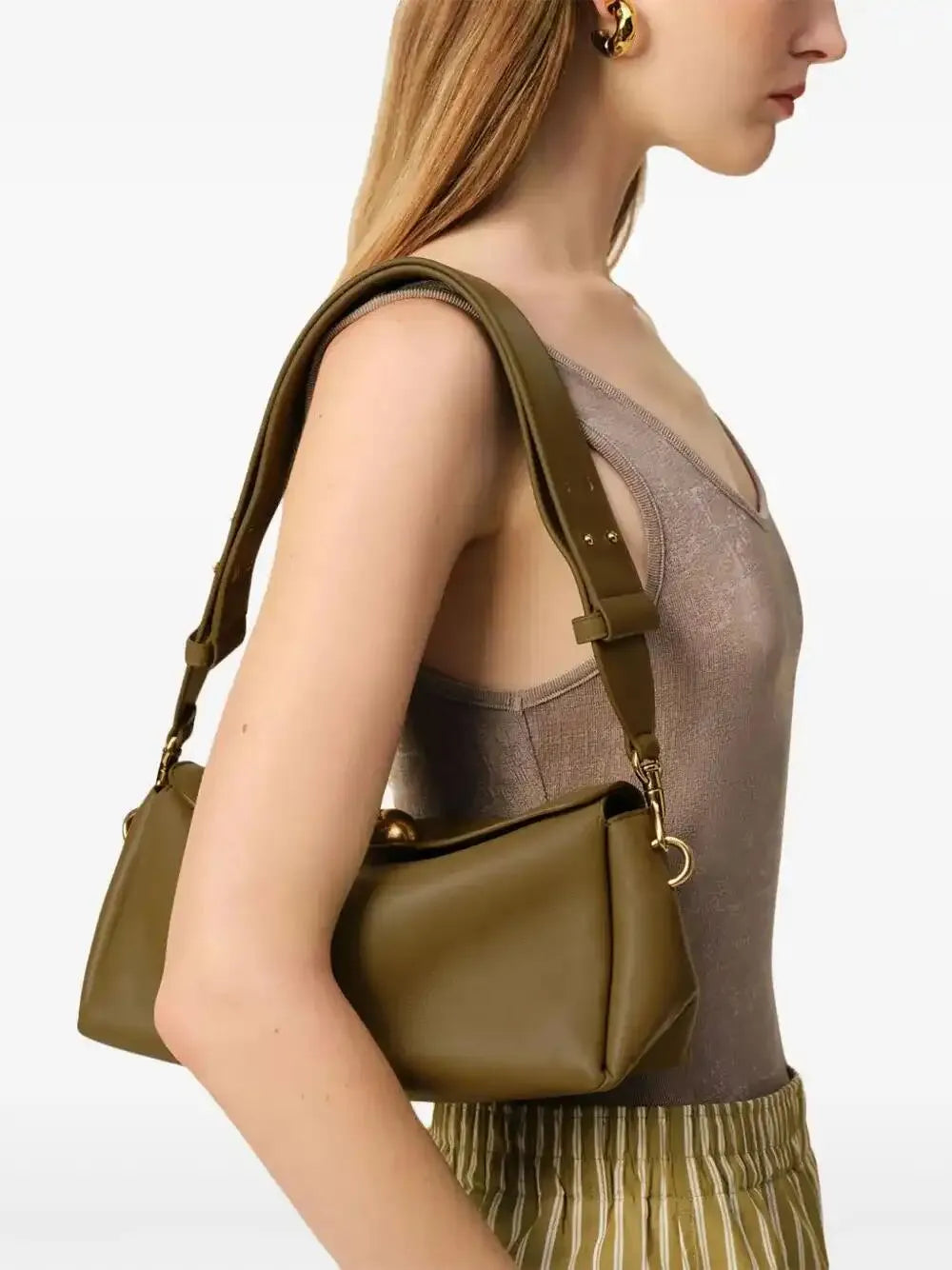 Ami Paris Carrousel Shoulder Bag — Same as shown — Size One Size — Side View