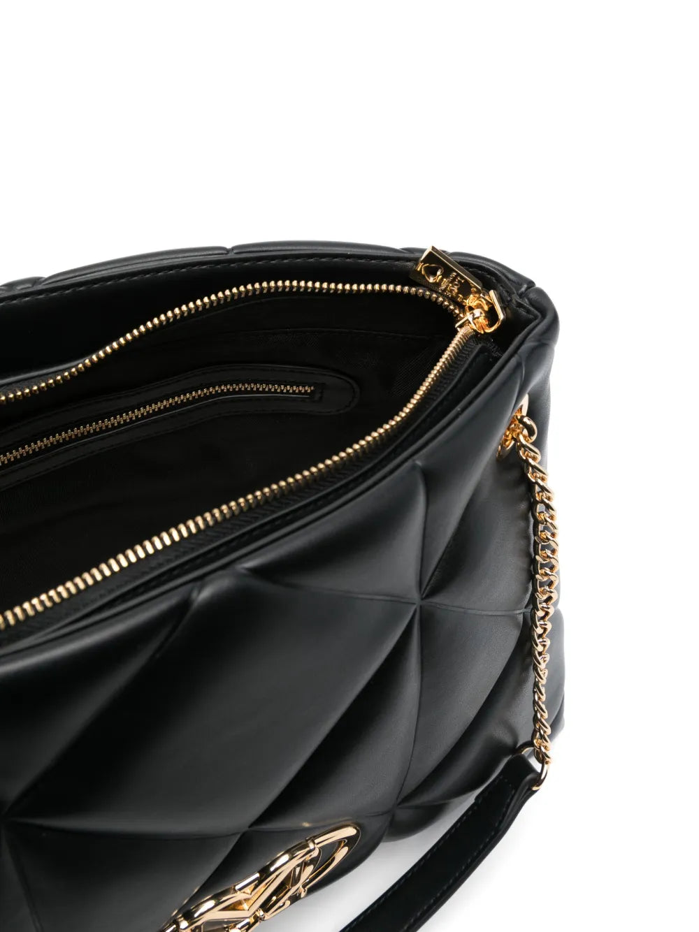 Love Moschino Logo Plaque Shoulder Bag — Same as shown — Size One Size — Detail View