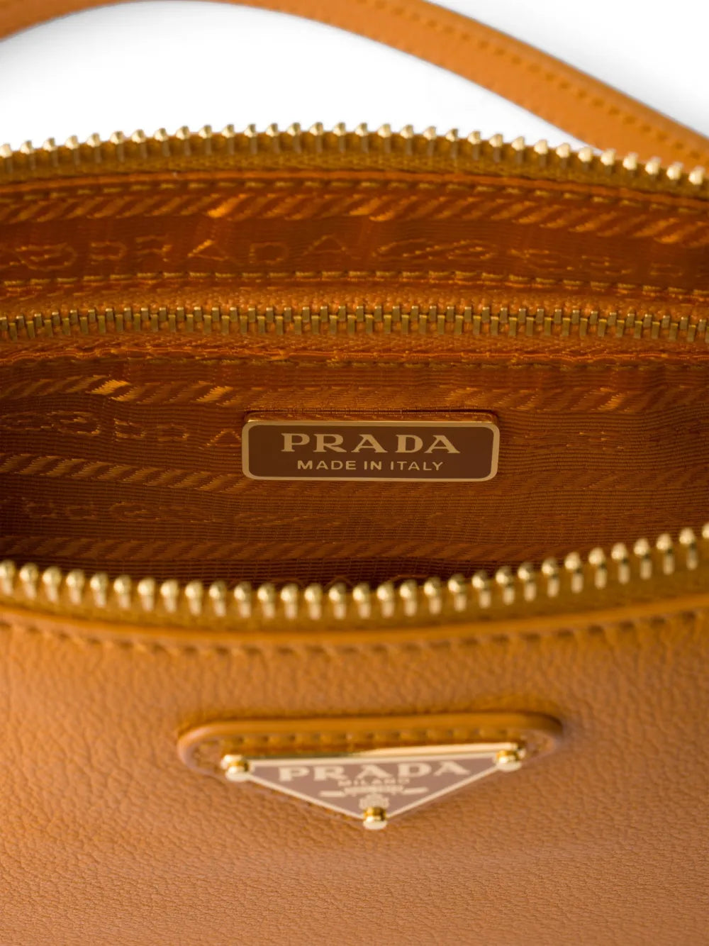 Prada Leather Shoulder Bag — Same as shown — Size One Size — Detail View