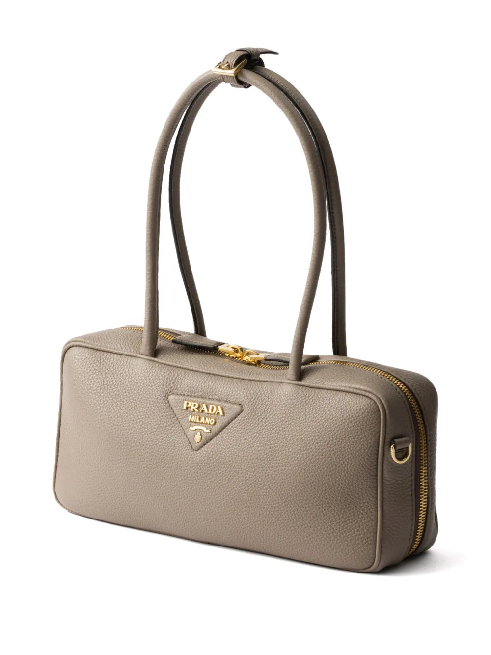 Prada Medium Leather Top Handle Bag — Same as shown — Size One Size — Back View
