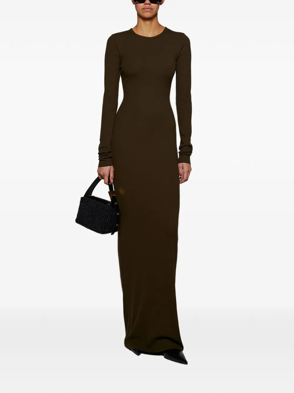 Sacai Textured Shoulder Bag — Same as shown — Size One Size — Side View