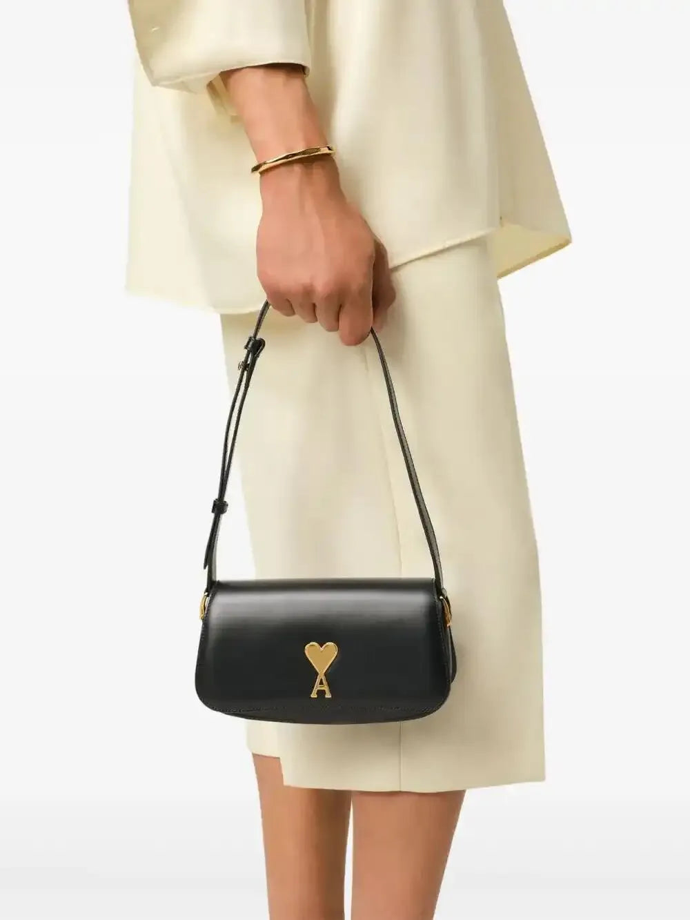 Ami Paris Paris Paris Shoulder Bag — Same as shown — Size One Size — Back View