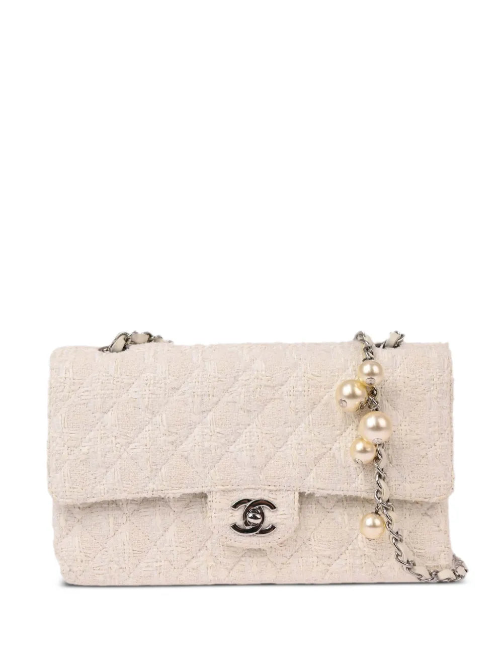 Chanel Pre Owned 2005 Medium Classic Double Flap Shoulder Bag — Same as shown — Size One Size — Front View