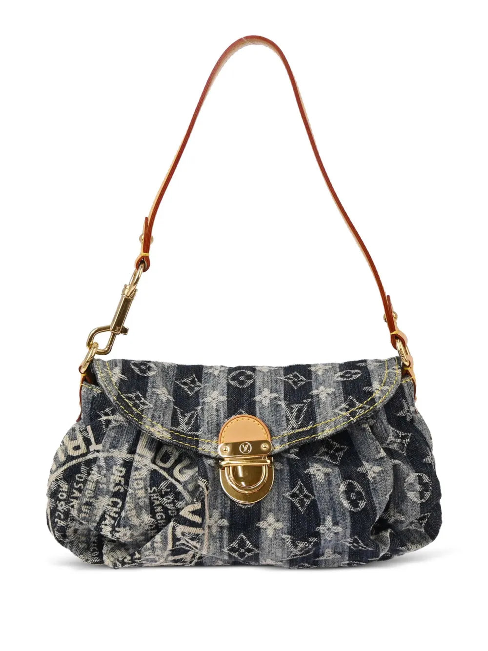 Louis Vuitton Pre Owned 2006 Mini Pleaty Raye Shoulder Bag — Same as shown — Size One Size — Front View