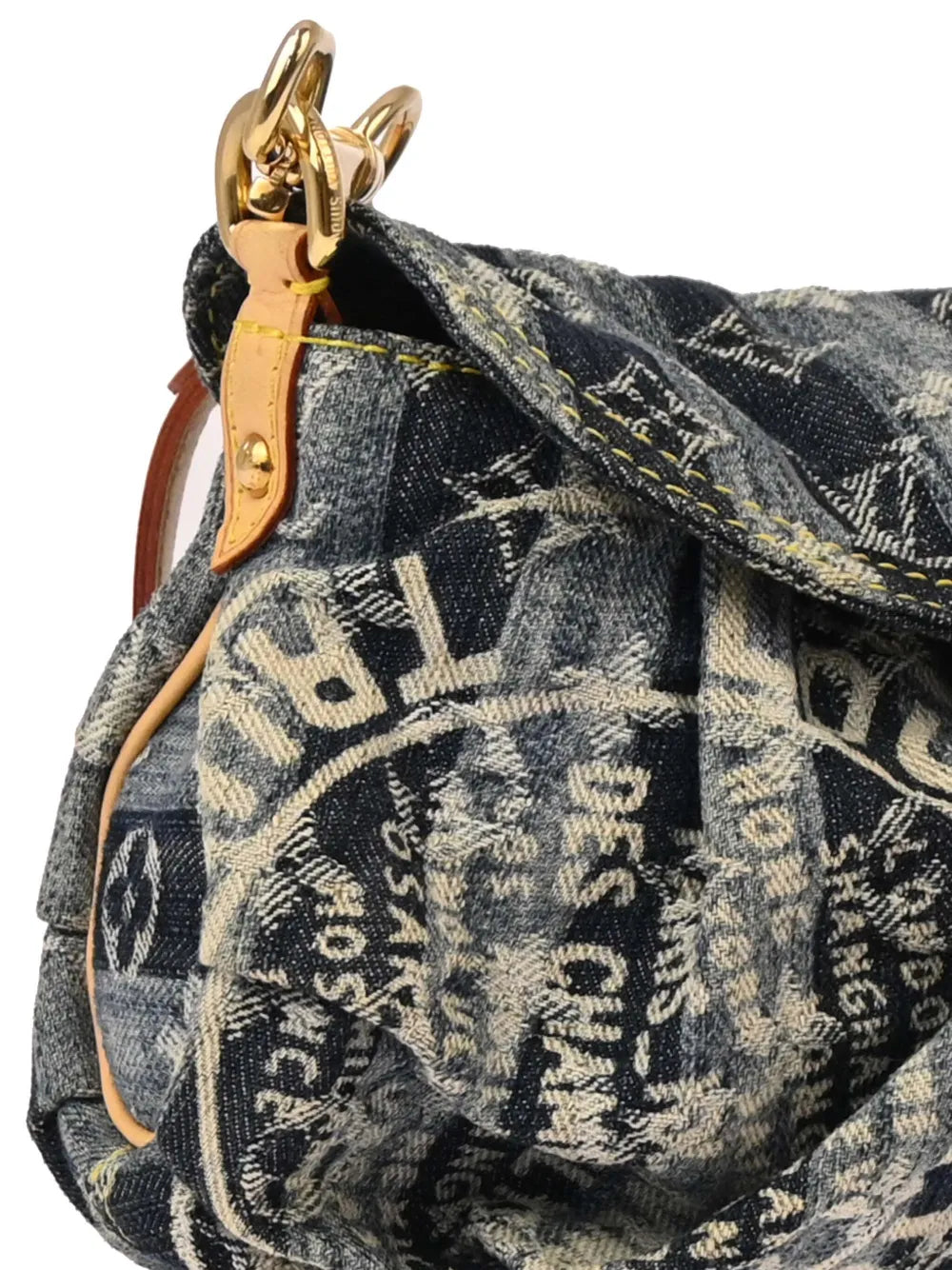 Louis Vuitton Pre Owned 2006 Mini Pleaty Raye Shoulder Bag — Same as shown — Size One Size — Back View