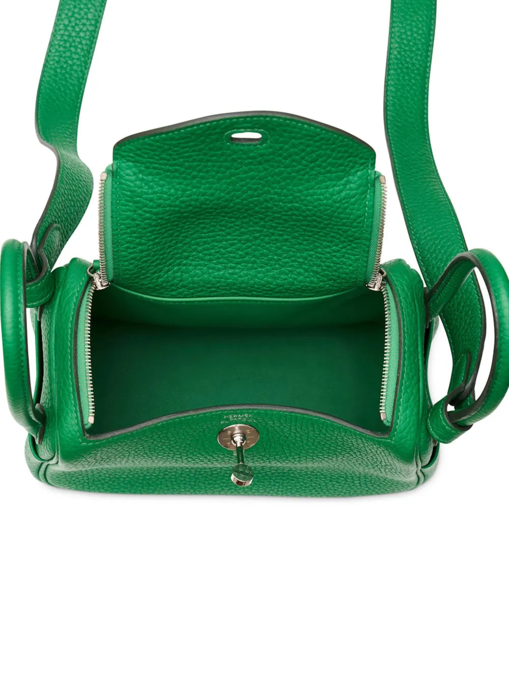 Hermes Pre Owned Mini Lindy Shoulder Bag — Same as shown — Size One Size — Top View