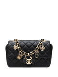 Chanel Pre Owned Mini Coco Charms Rectangular Flap Shoulder Bag — Same as shown — Size One Size — Front View