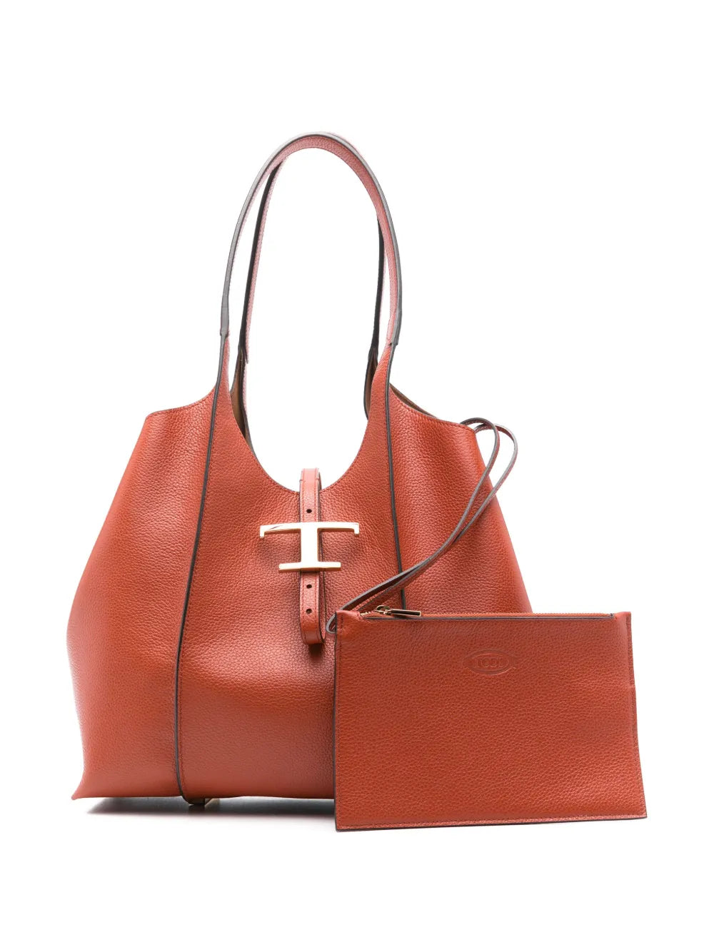 Tods Small T Timeless Shoulder Bag — Same as shown — Size One Size — Lifestyle View