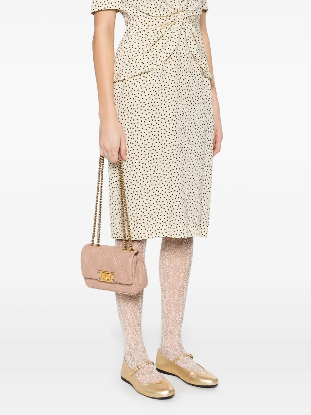 Valentino Garavani Small Quiltie 67 Shoulder Bag — Same as shown — Size One Size — Side View