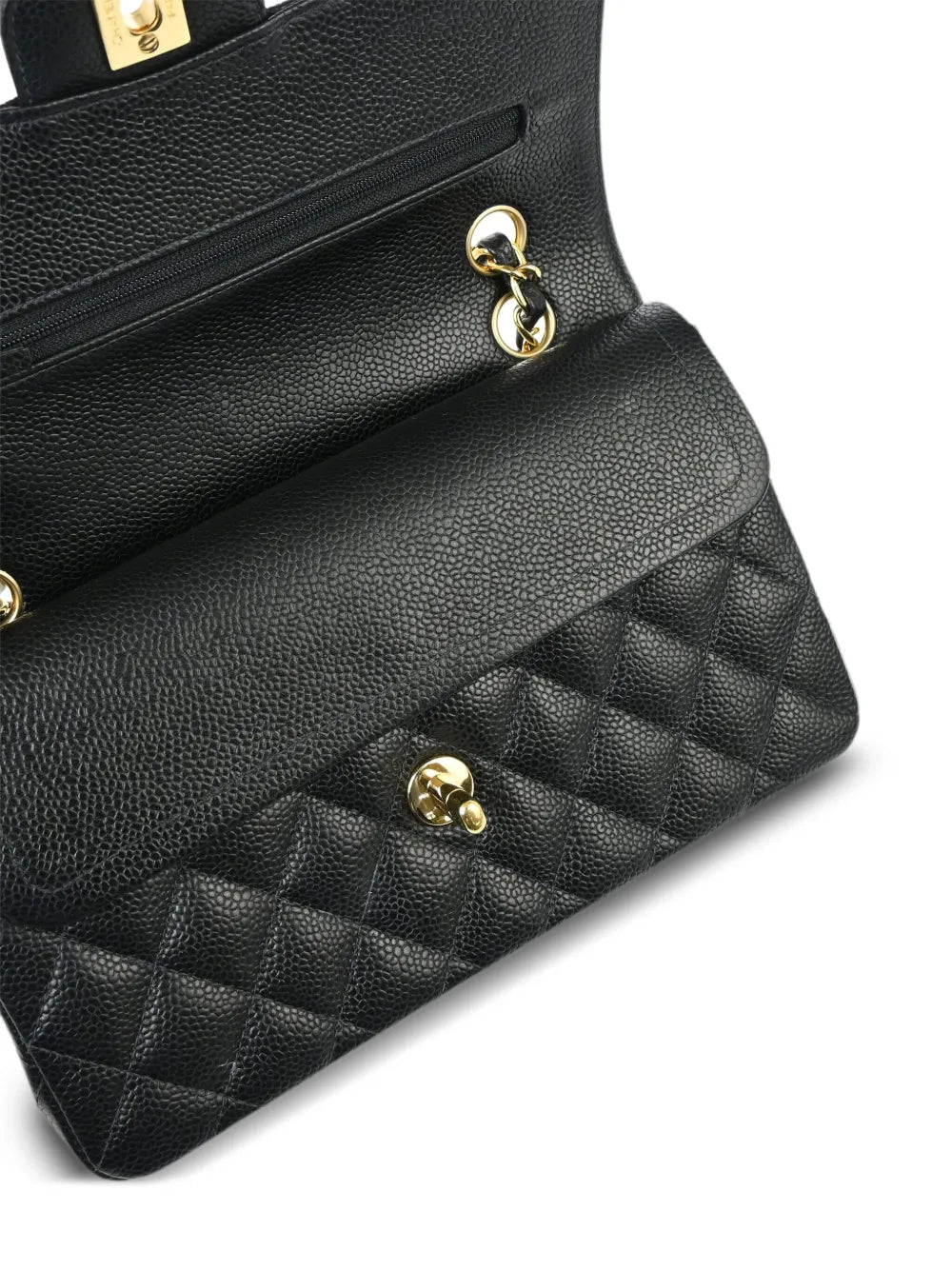Chanel Pre Owned 2005 Small Classic Double Flap Shoulder Bag — Same as shown — Size One Size — Detail View