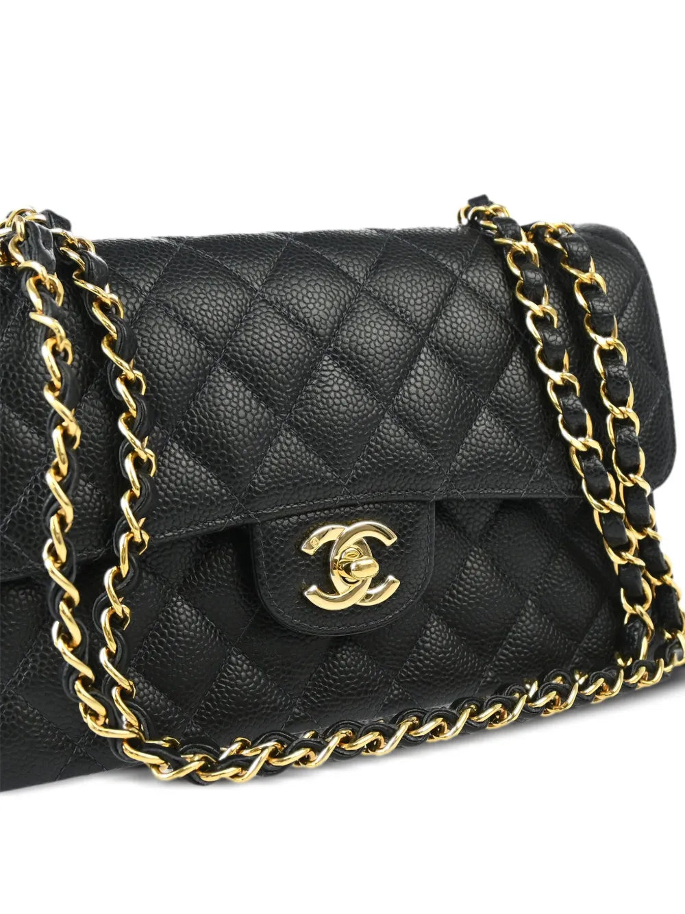 Chanel Pre Owned 2005 Small Classic Double Flap Shoulder Bag — Same as shown — Size One Size — Back View