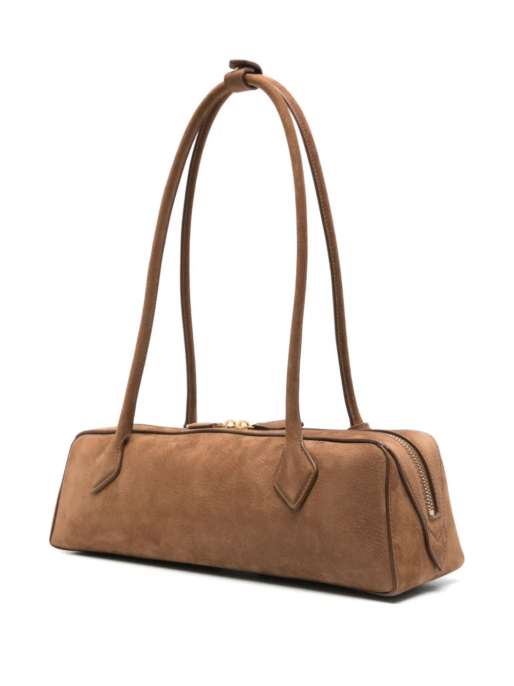 Alaia Medium Le Teckel Suede Bag — Same as shown — Size One Size — Back View