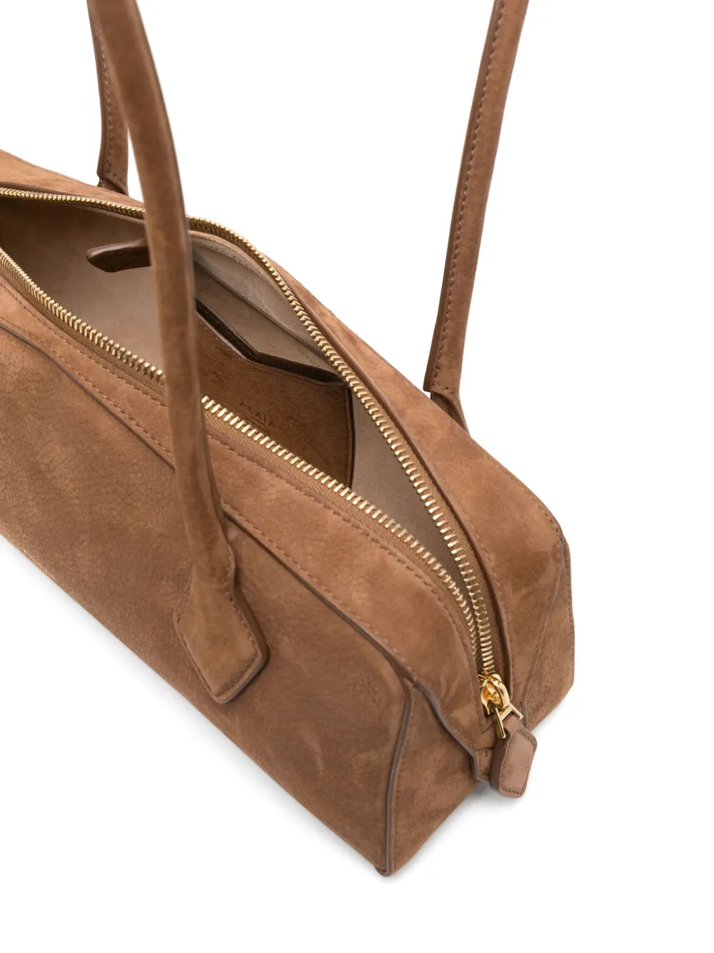 Alaia Medium Le Teckel Suede Bag — Same as shown — Size One Size — Detail View