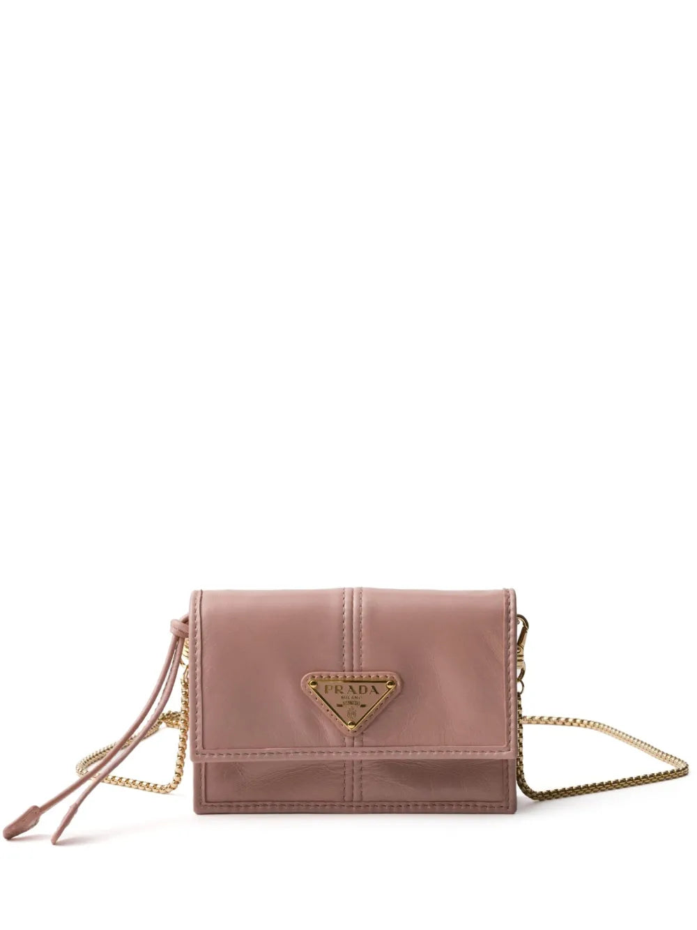 Prada Leather Shoulder Bag — Same as shown — Size One Size — Front View