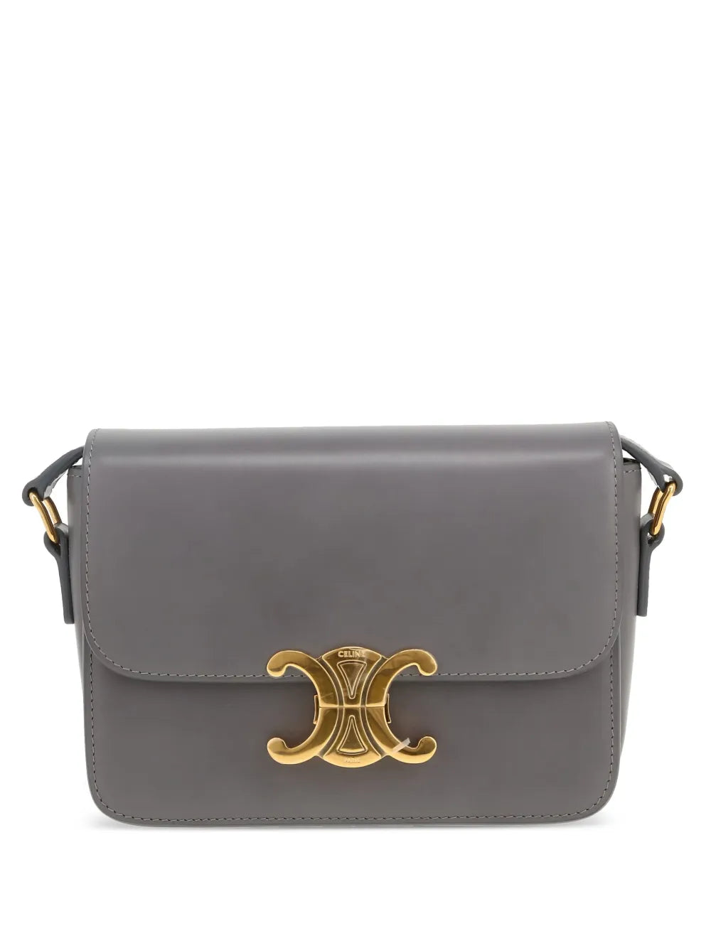Celine Pre Owned Teen Triomphe Shoulder Bag — Same as shown — Size One Size — Front View
