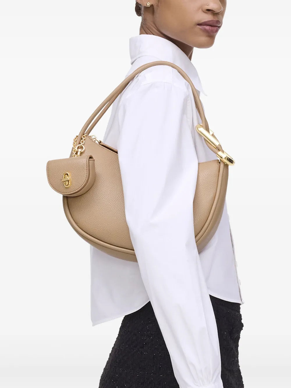 Marc Jacobs The Dual Hobo Shoulder Bag — Same as shown — Size One Size — Side View