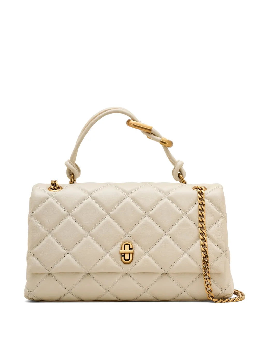 Marc Jacobs The Quilted Dual Convertible Shoulder Bag — Same as shown — Size One Size — Front View