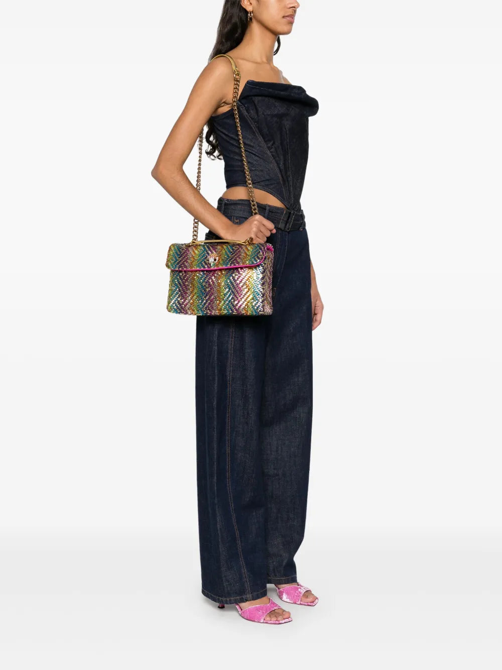 Kurt Geiger London Kensington Shoulder Bag — Same as shown — Size One Size — Side View