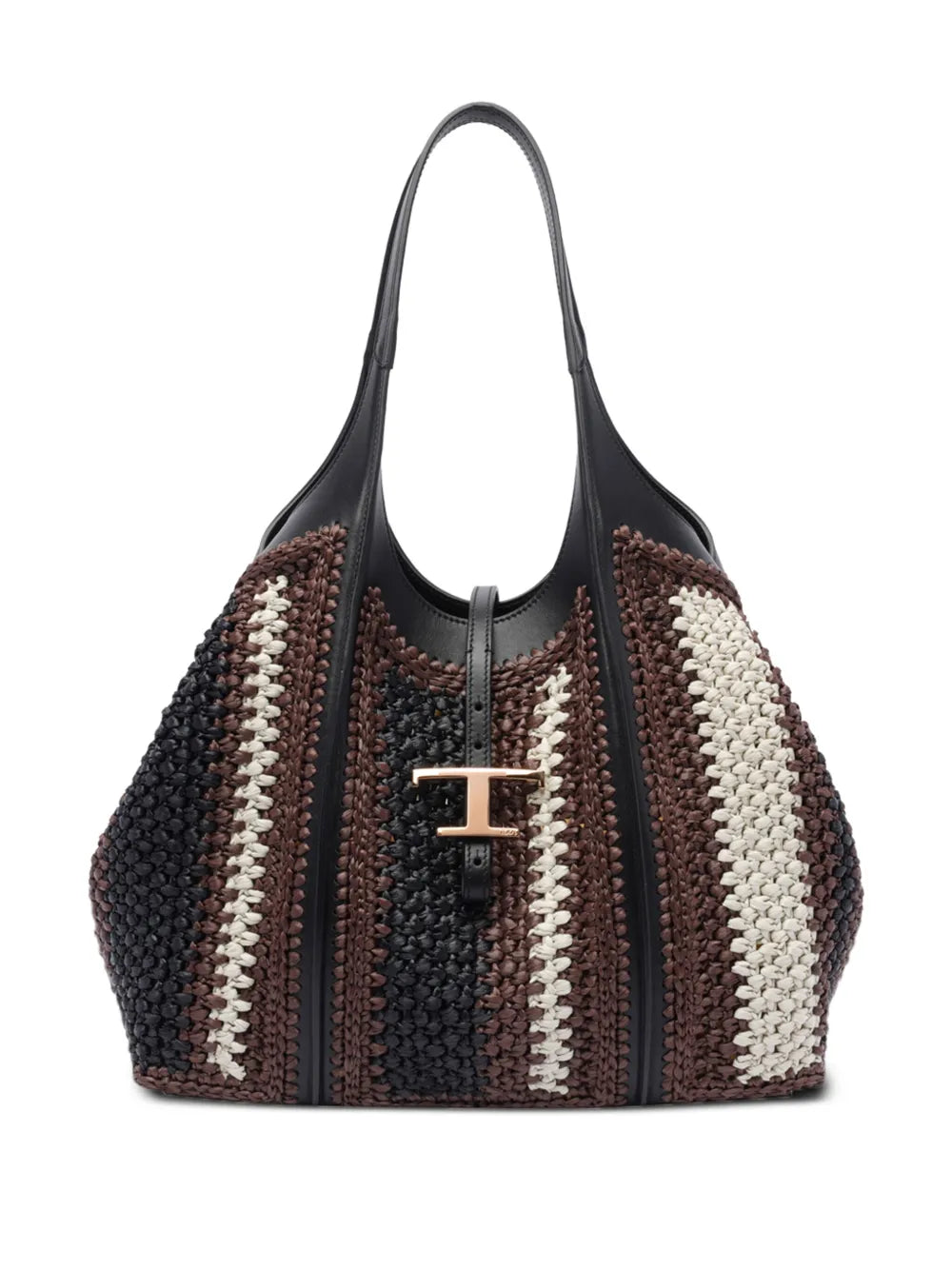 Tods T Timeless Shopper Bag — Same as shown — Size One Size — Front View
