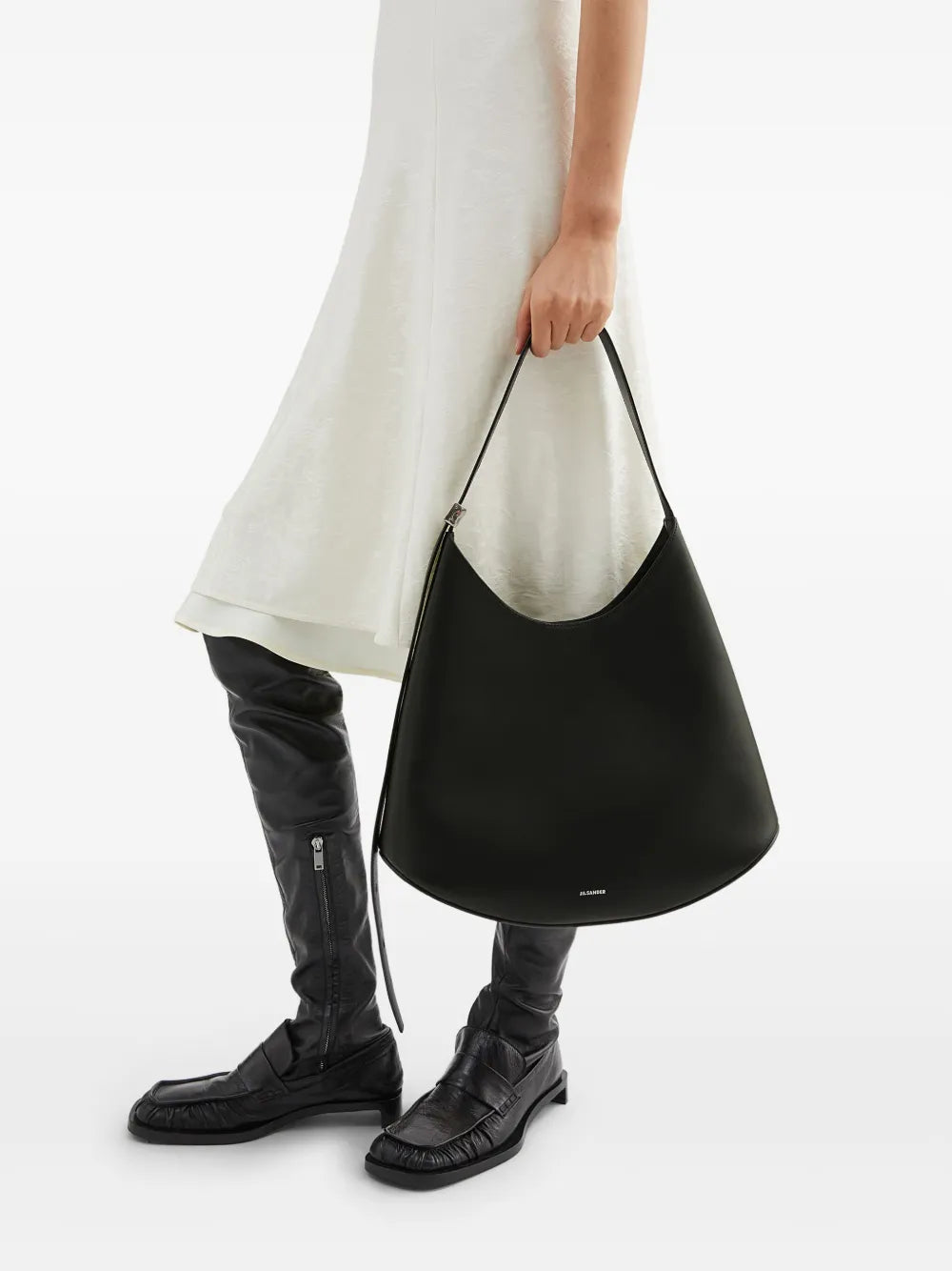 Jil Sander Medium Eldorado Shoulder Bag — Same as shown — Size One Size — Back View