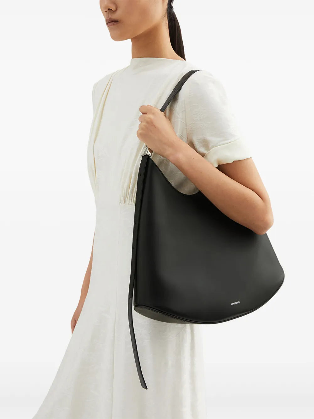Jil Sander Medium Eldorado Shoulder Bag — Same as shown — Size One Size — Side View