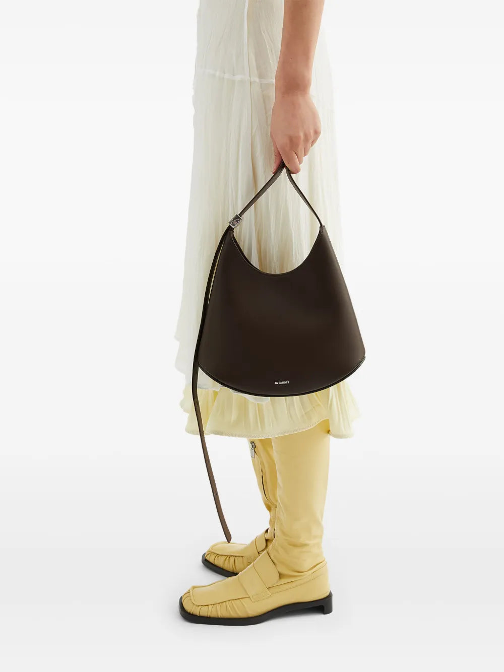 Jil Sander Small Eldorado Shoulder Bag — Same as shown — Size One Size — Back View