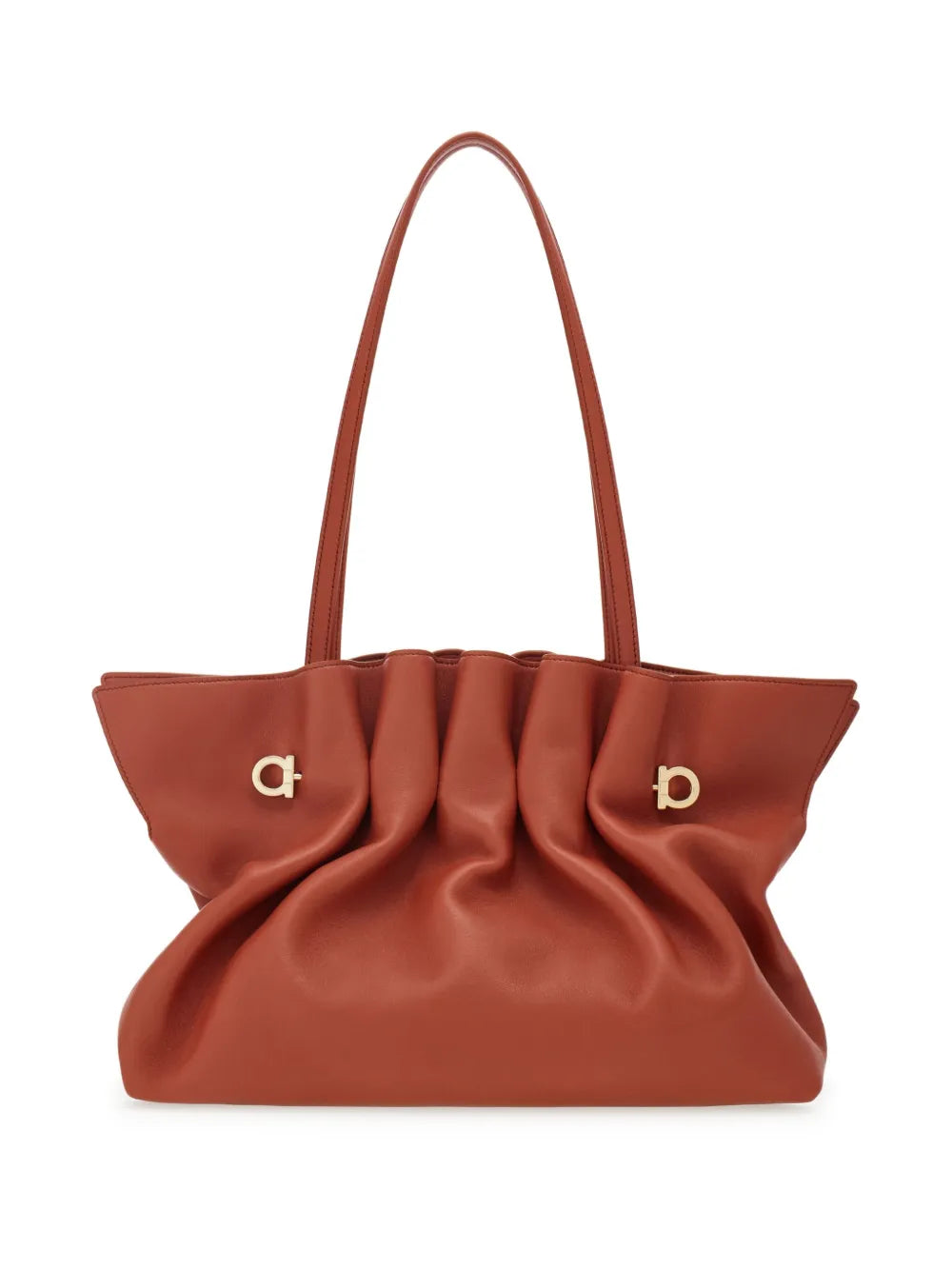 Ferragamo Medium Soft Shoulder Bag — Same as shown — Size One Size — Top View