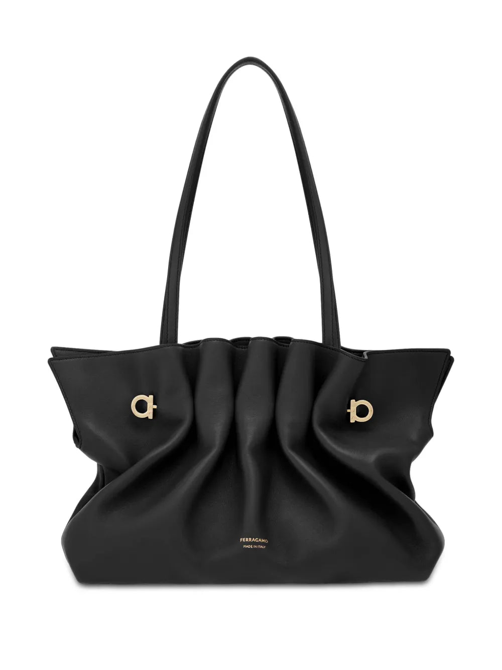 Ferragamo Medium Soft Shoulder Bag — Same as shown — Size One Size — Front View