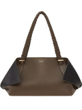 Ferragamo L Leather Shoulder Bag — Same as shown — Size One Size — Front View